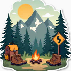 Nature & Outdoors - Sticker Sheet v34